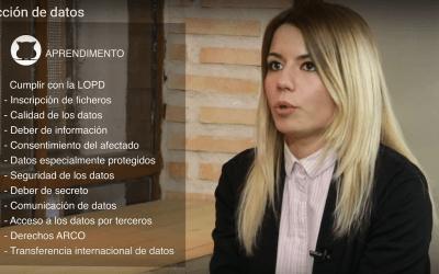Lola Granados, coautora del GuíaBurros: RGPD, invitada como experta en el programa Aprendimiento TV