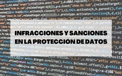 Infracciones y sanciones en la protección de datos: Derecho a indemnización y responsabilidad